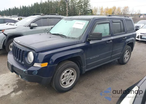 2013 Jeep Patriot Sport from USA, damaged, VIN 1C4NJPBA7DD140868